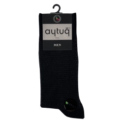 Шкарпетки чоловічі Aytug Bambu 24037 чорні Size 41-45