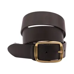 Ремінь жіночий шкіряний Кремінь 05.40.00.06 коричневий 115 см