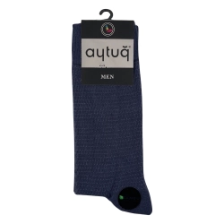 Шкарпетки чоловічі Aytug Bambu 24037 сині Size 41-45