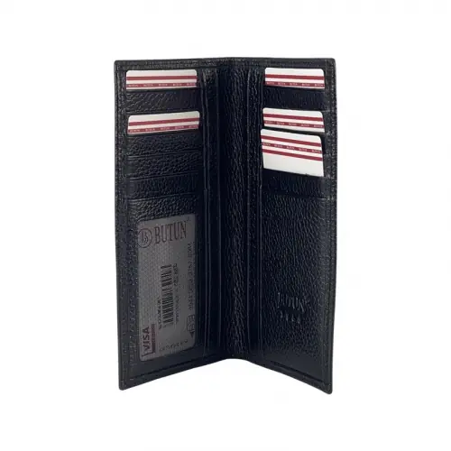 Портмоне чоловіче шкіряне Butun 129-004 001 чорне 