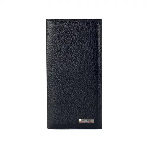 Портмоне чоловіче шкіряне Butun 129-004 001 чорне 
