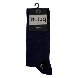 Шкарпетки чоловічі Aytug Bambu 24037 темно-сині Size 41-45