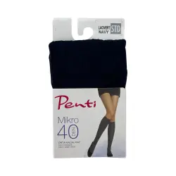 Гольфы женские Penti Mikro 40 DEN 66 темно-синие Size SDT