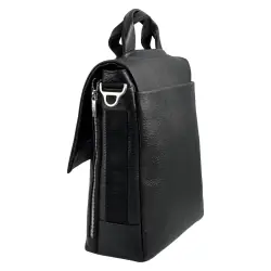 Сумка мужская кожаная Butun 3025-004 001 черная