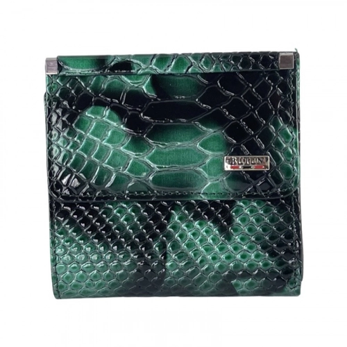 Кошелек женский кожаный Butun 590-014 009 изумрудный