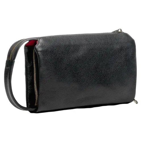 Клатч-барсетка чоловіча шкіряна Vittorio Safino VS 116 чорна Корсика