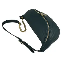 Сумка крос-боді жіноча шкіряна Genuine Leather 1035 смарагдова