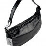 Сумка женская кожаная лакированная Bags4Life 55612 черная