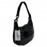 Сумка женская кожаная лакированная Bags4Life 55612 черная