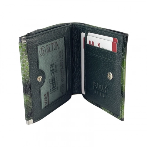 Кошелек женский кожаный Butun 590-014 074 салатовый