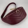 Сумка кросс-боди женская кожаная Genuine Leather 1035 винная