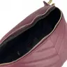 Сумка кросс-боди женская кожаная Genuine Leather 1035 винная