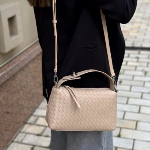 Сумка женская кожаная Bags4Life 80036 бежевая