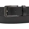 Ремінь чоловічий шкіряний Кремінь 01.35.00.221 чорний 115 см