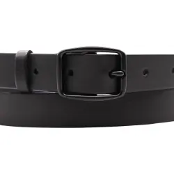 Ремінь жіночий шкіряний Кремінь 05.30.00.153 чорний 120 см