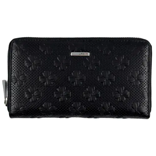 Гаманець жіночий шкіряний Karya 1072-090 чорний