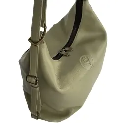 Сумка женская кожаная Vittorio Safino VSL 190 оливковая