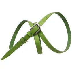 Ремінь жіночий шкіряний Кремінь 05.15.00.61 120 см салатовий
