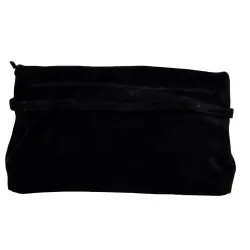 Сумка-конверт женская замшевая Vittorio Safino VSL 188 черная