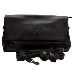 Сумка-конверт женская кожаная Vittorio Safino VSL 188 темно-коричневая