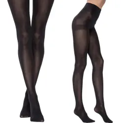​Колготки жіночі Penti Natural Bambuk 500 чорні Size 2-M