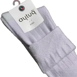 Носки женские Aytug 48002 высокие бледно-лиловые Size 36-40