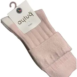 Шкарпетки жіночі Aytug 48002 високі рожеві Size 36-40