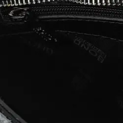 Сумка чоловіча шкіряна через плече шкіряна Bond Non 1032-281 чорна