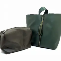 Сумка жіноча Vienca B1759 зелена