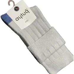Носки женские Aytug 48002 высокие светло-серые Size 36-40