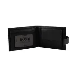 Кошелек мужской кожаный Bond Non 545-1 черный