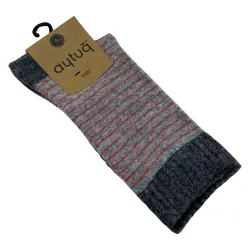 Шкарпетки жіночі Aytug 45023 Lambswool високі світло-сірі Size 36-40