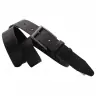 Ремінь чоловічий шкіряний Кремінь 01.35.00.216 чорний 120 см