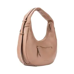 Сумка-хобо жіноча шкіряна Tony Bellucci 0953-205 пудра