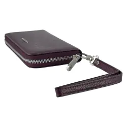 Кошелек женский кожаный Eminsa 2159 37-6 бордовый