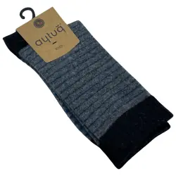 Носки женские Aytug 45023 Lambswool высокие темно-серые Size 36-40