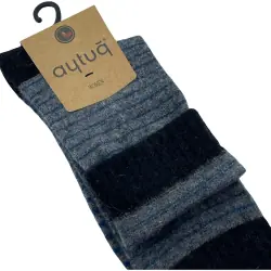 Носки женские Aytug 45023 Lambswool высокие темно-серые Size 36-40