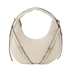 Сумка-хобо жіноча шкіряна Tony Bellucci 0953-201 молочна