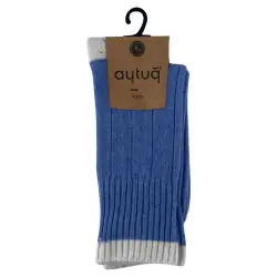 Носки женские Aytug 45024 Lambswool высокие голубые Size 36-40