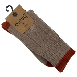 Носки женские Aytug 45024 Lambswool высокие коричневые Size 36-40