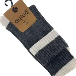 Носки женские Aytug 45024 Lambswool высокие серые Size 36-40