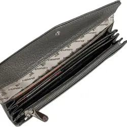 Кошелек женский кожаный Eminsa 2184 32-39 серебряный