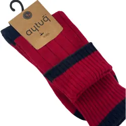 Носки женские Aytug 45024 Lambswool высокие красные Size 36-40