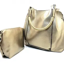 Сумка жіноча Vienca B1831 золотаста