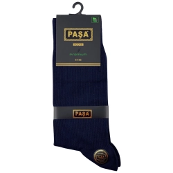 Шкарпетки чоловічі Pasa Premium 002 (14901) темно-сині Size 41-45