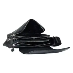 Сумка чоловіча шкіряна Eminsa 6197 37-1 чорна