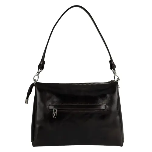 Сумка жіноча шкіряна Vito Torelli 1065 2115 темно-коричнева