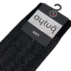 Шкарпетки чоловічі Aytug Bambu 24033 чорні Size 41-45