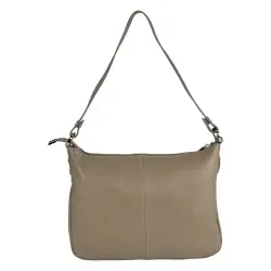 Сумка жіноча шкіряна із замшевою вставкою Vito Torelli 1068 6019/1075 бежева