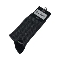 Шкарпетки чоловічі Aytug Bambu 24033 темно-сірі Size 41-45
